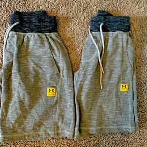 Lot of 2 pair of Under Armour Men’s Medium shorts